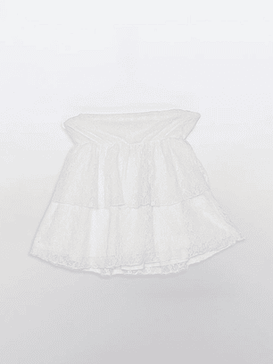 Faldas Lola Encaje Blanco Familyshop