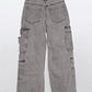 Jeans Lola Cargo Gris Familyshop - Miniatura 2