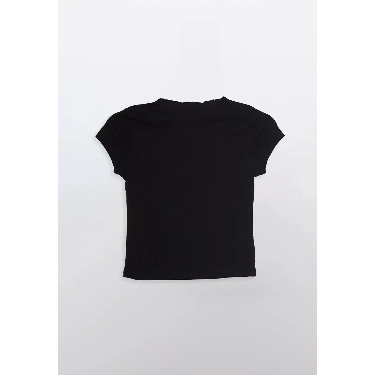 Polera Lola Strass Moda Negro Familyshop 6