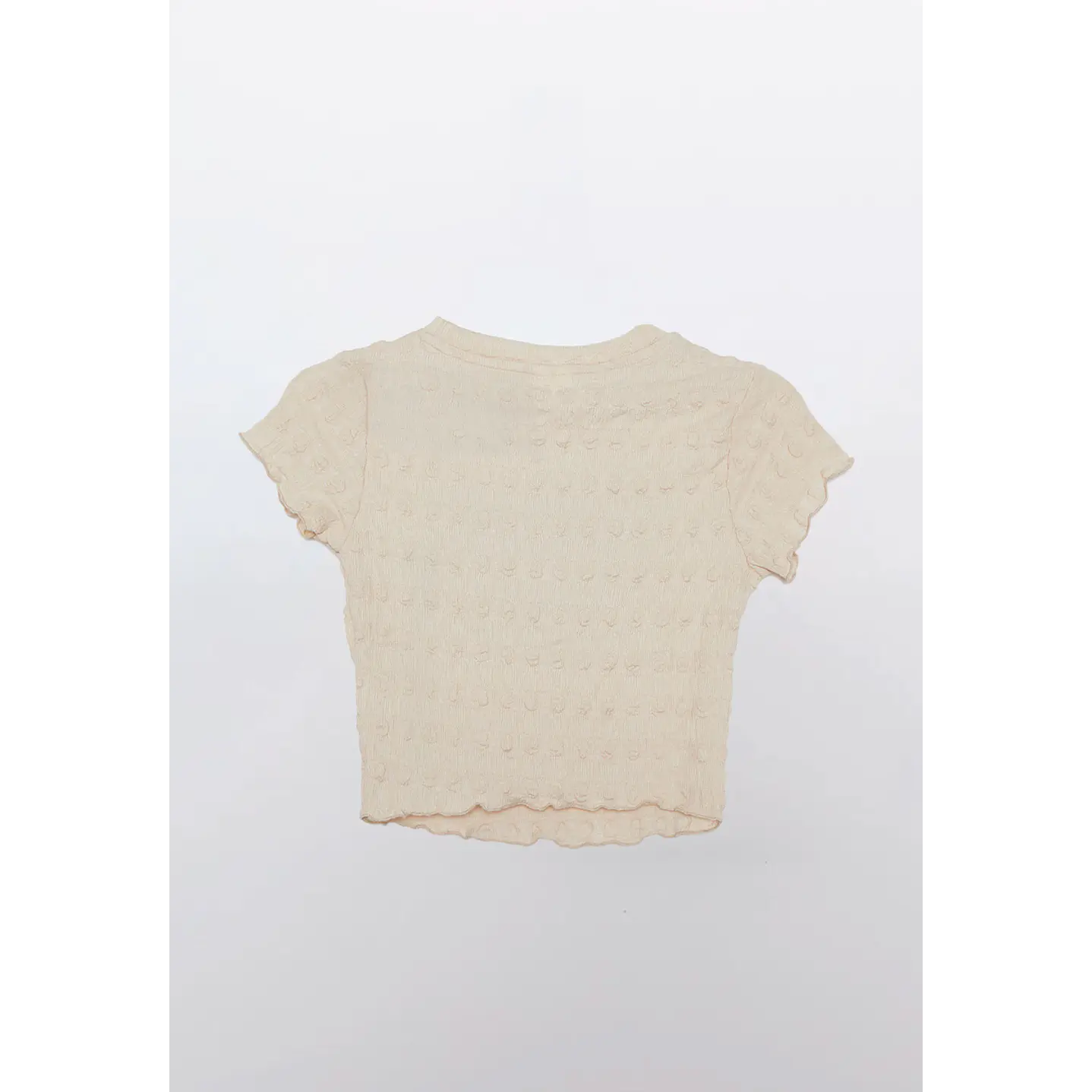 Polera Lola Textura Beige Familyshop 6
