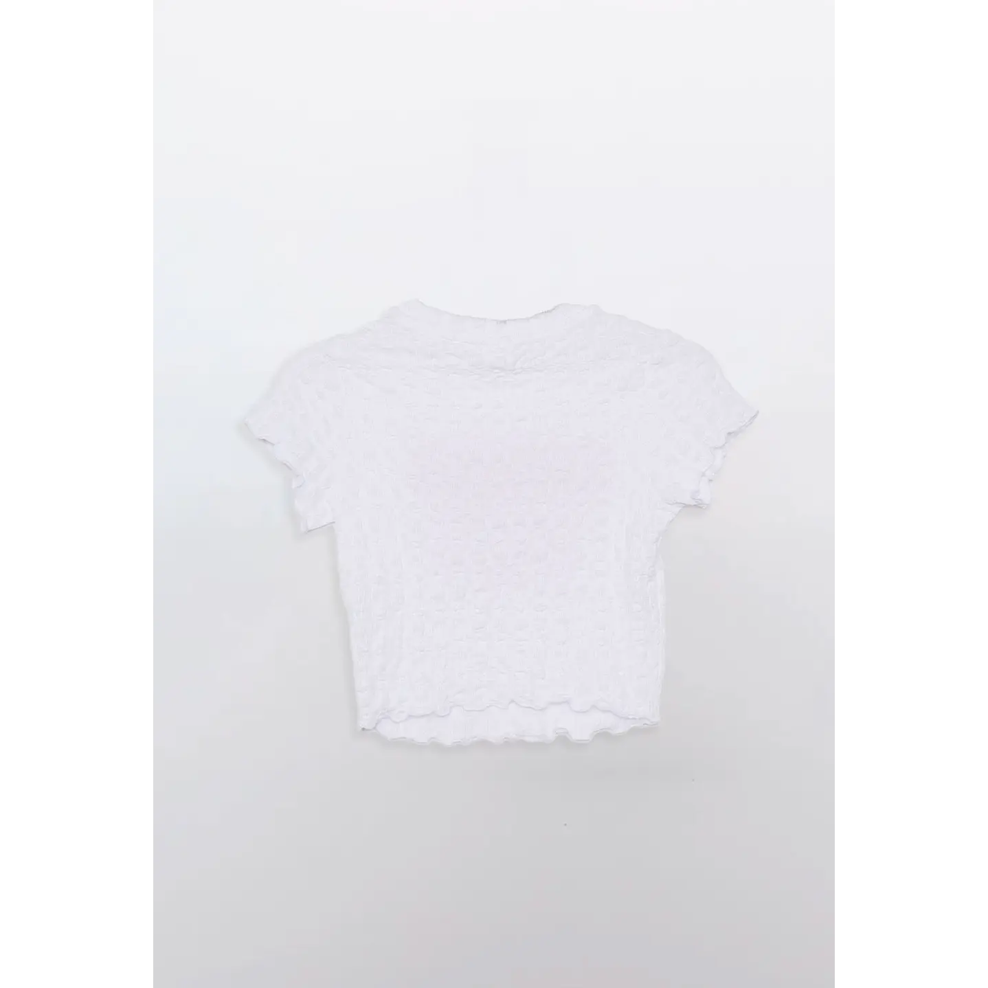 Polera Lola Textura Blanco Familyshop 6