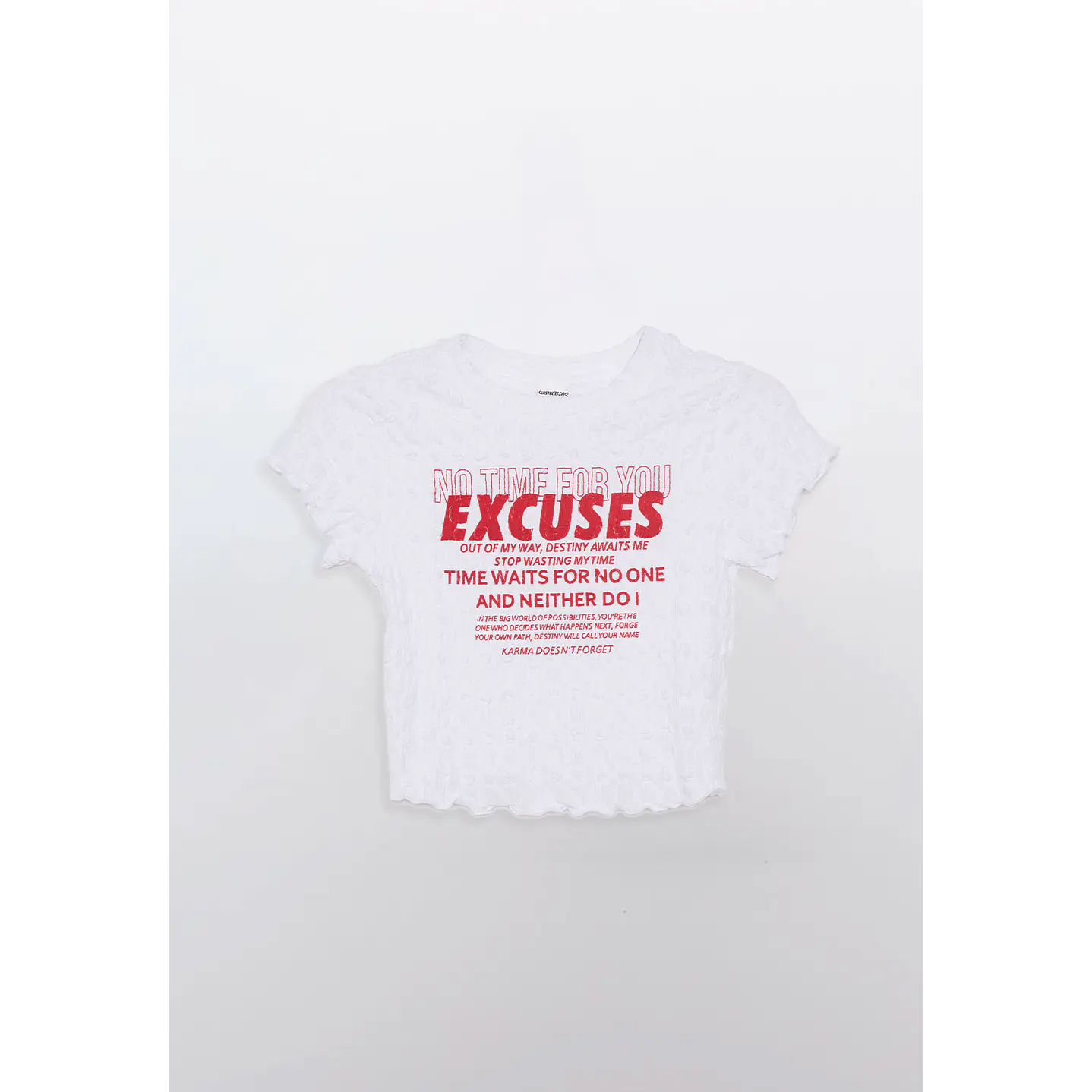 Polera Lola Textura Blanco Familyshop 5