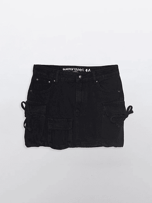 Faldas Lola Cargo Negro Familyshop