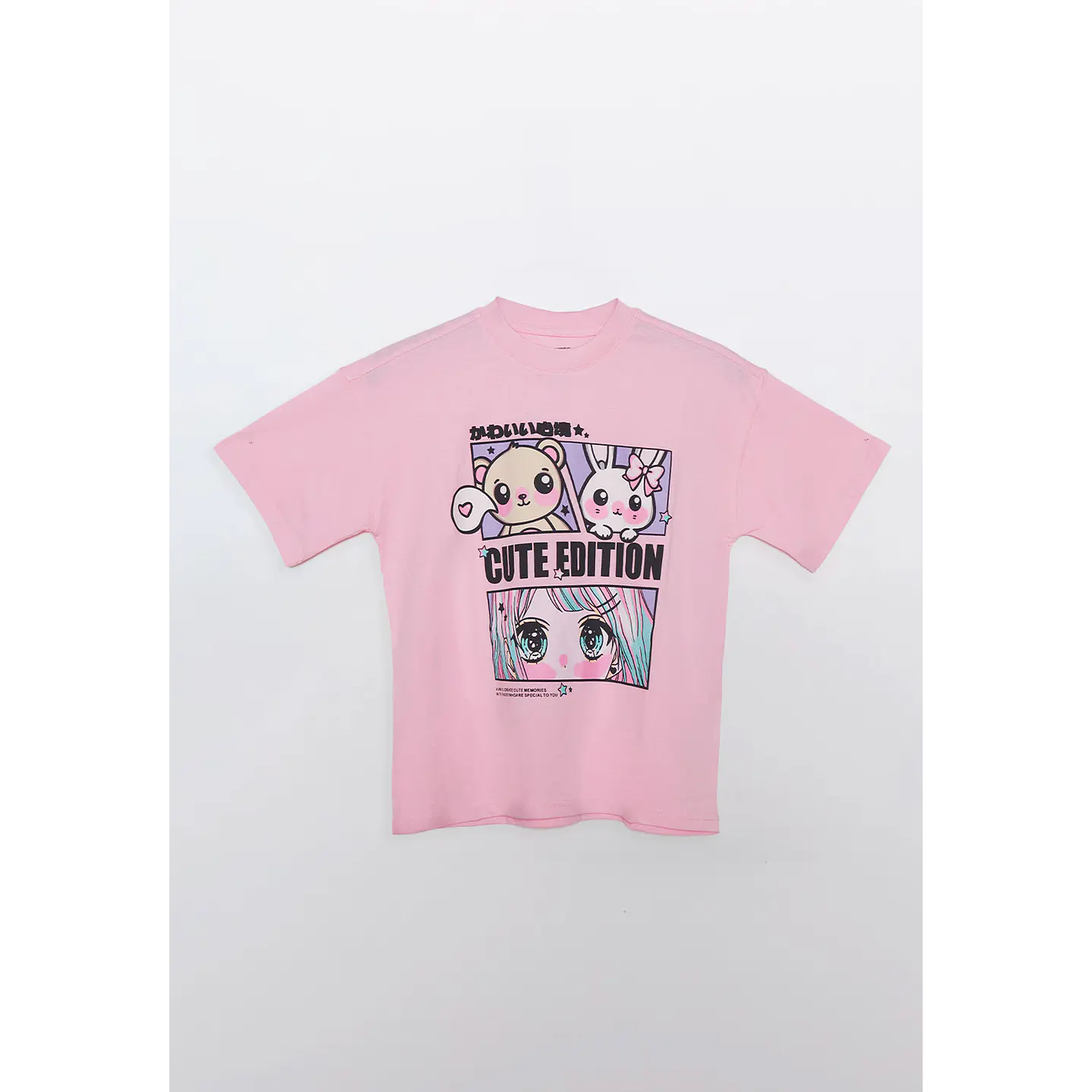 Polera Lola Anime Rosado Familyshop 6