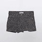 Short Lola Leaopardo Negro Familyshop - Miniatura 1