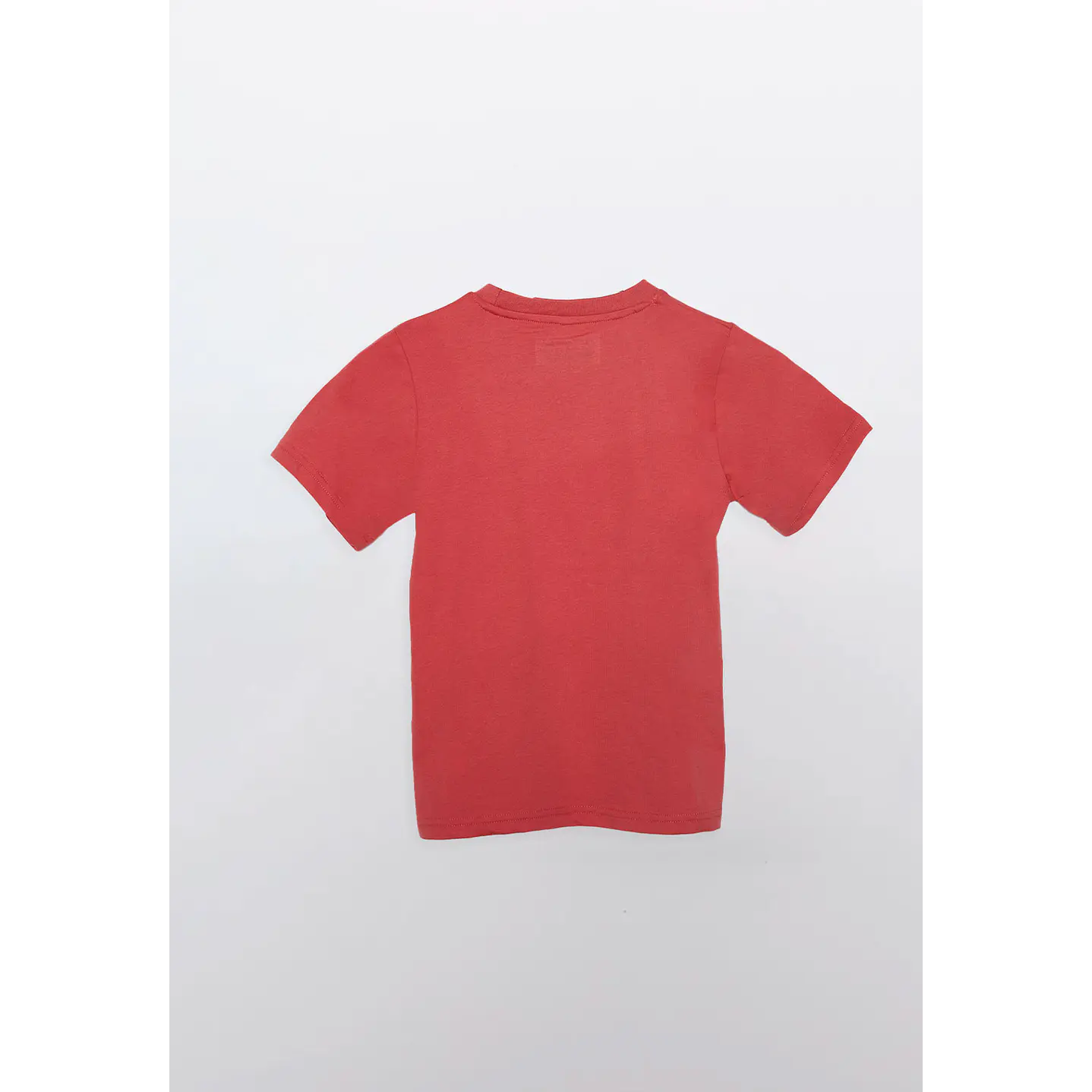 Polera Embossing Metalizado Manga Corta Rojo Familyshop 2