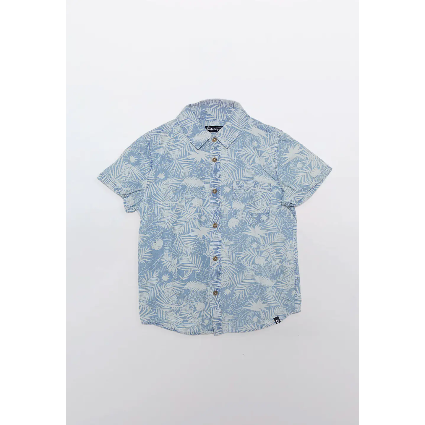 Camisa Niño Manga Corta Blanco Familyshop 1