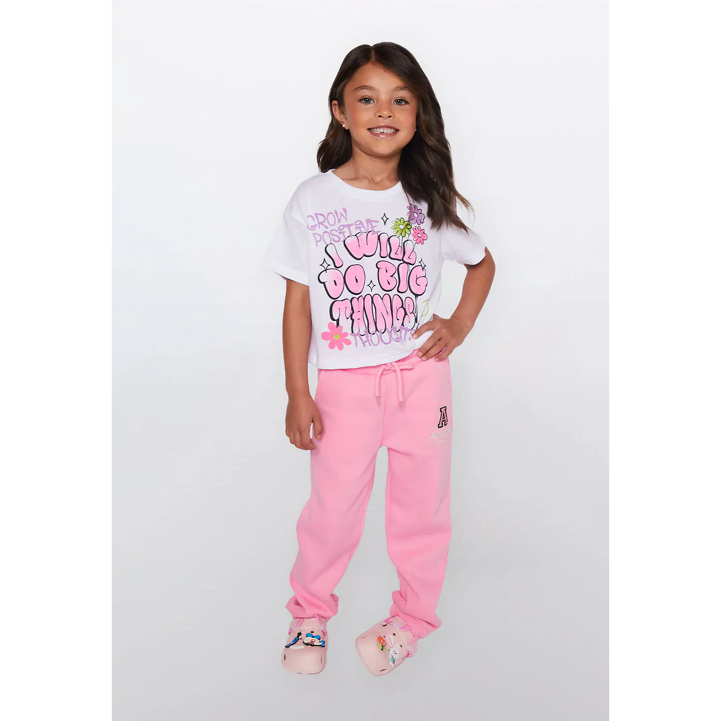 Polera Niña Grafitti Blanco Familyshop 2