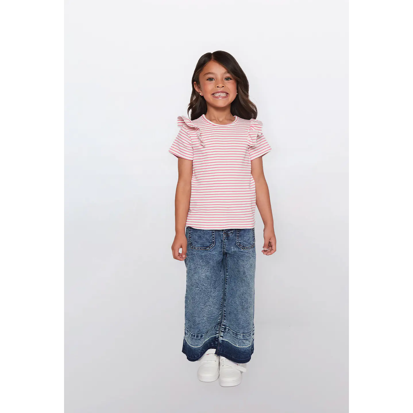 Polera Niña Vuelos Crudo Familyshop 2