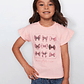 Polera Vuelos Niña Coral Familyshop - Miniatura 1