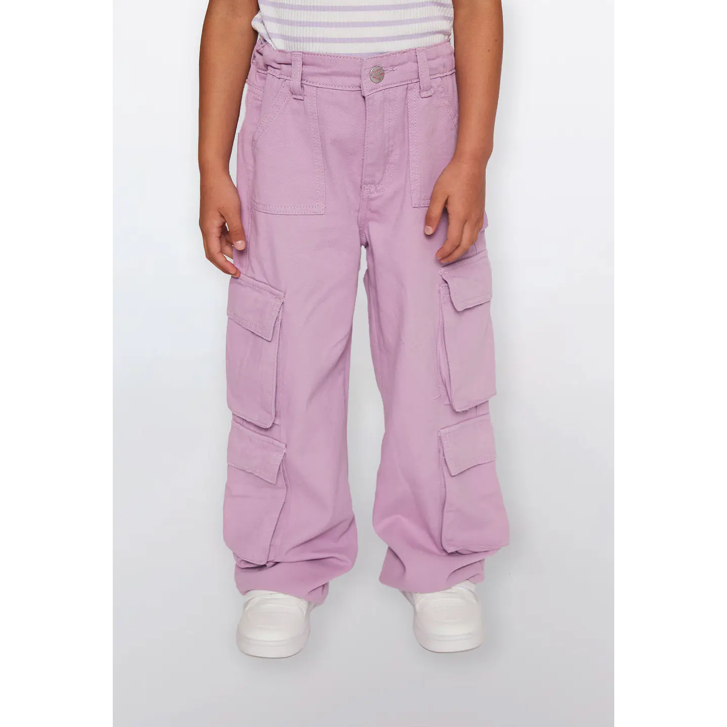 Pantalón Carpintero Niña Lila Familyshop 1