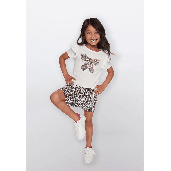 Conjunto Niña 2 Piezas Crudo Familyshop 2