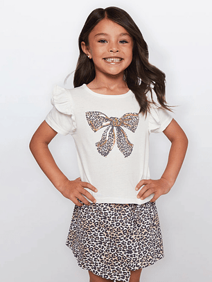 Conjunto Niña 2 Piezas Crudo Familyshop