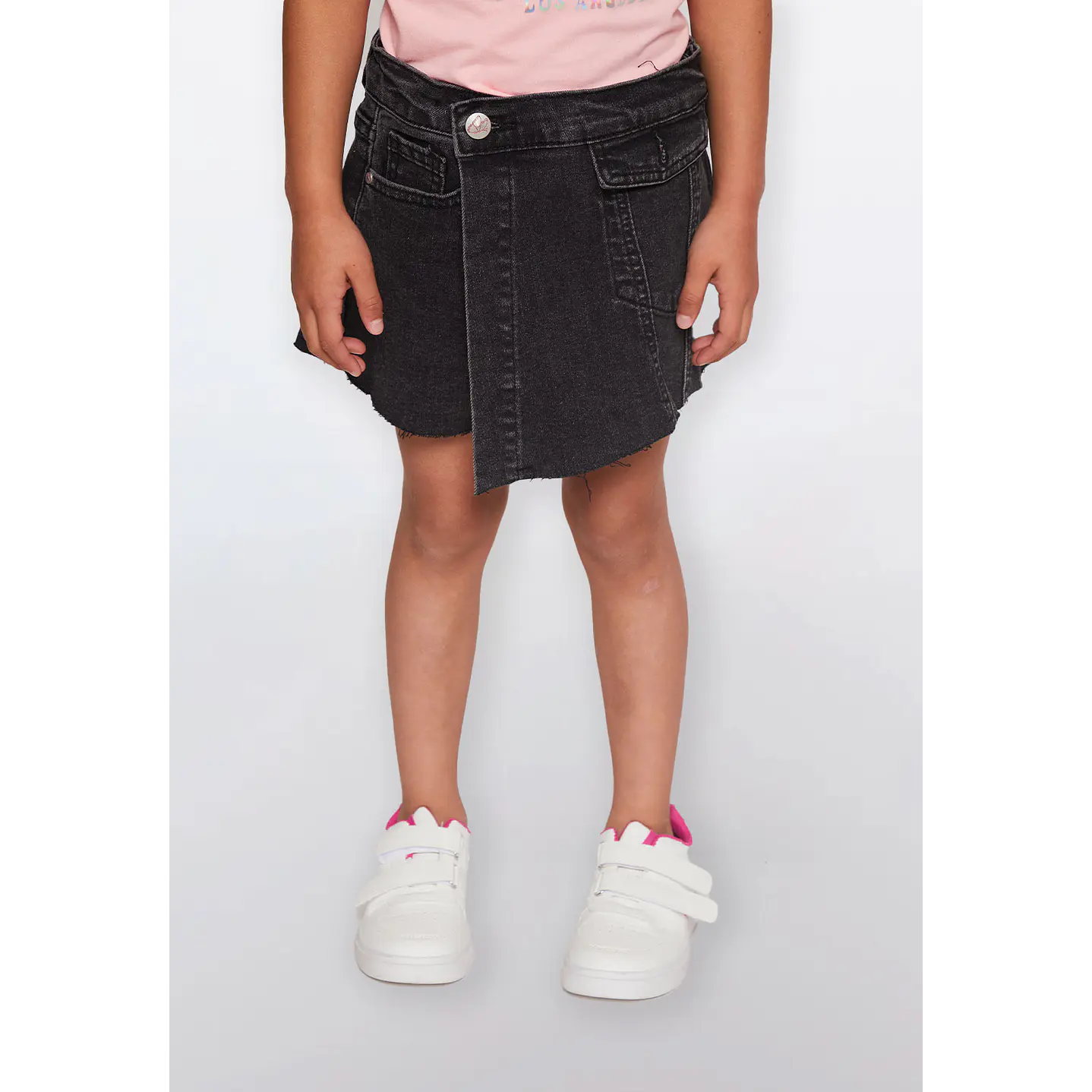 Falda Short Niña Skort Negro Familyshop 1