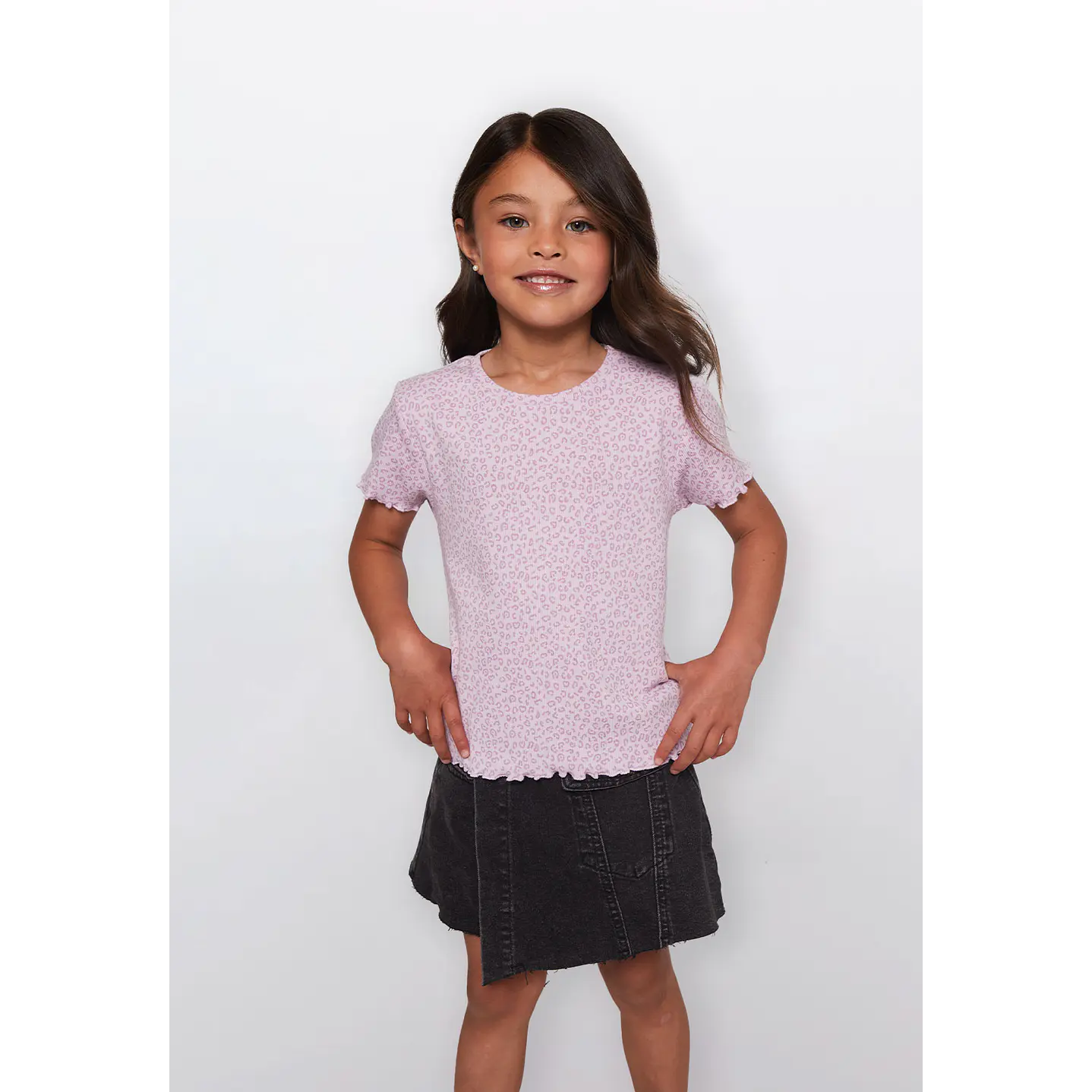 Polera Rulet Niña Lila Familyshop 1