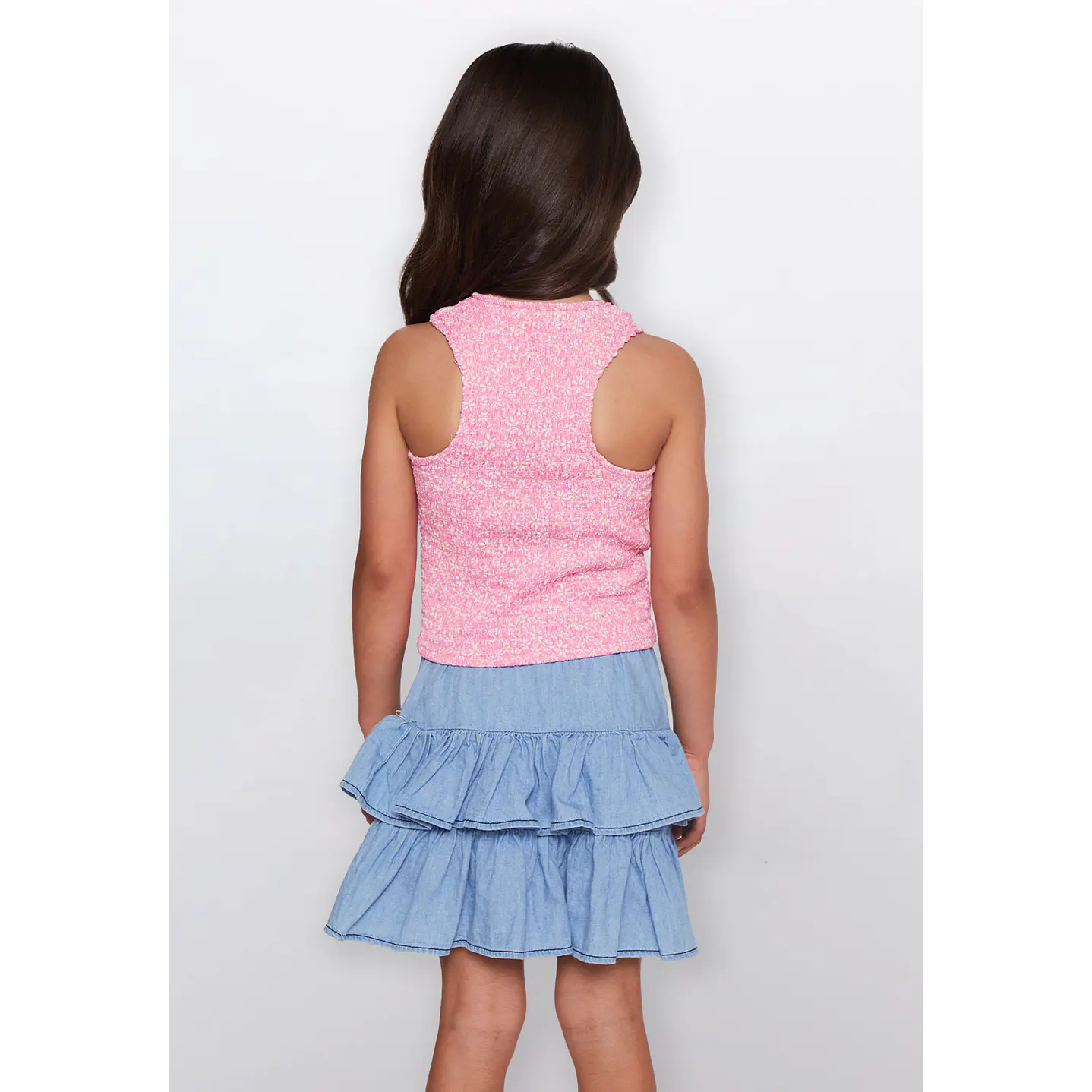 Polera Niña Panal Moda Rosado Familyshop 3