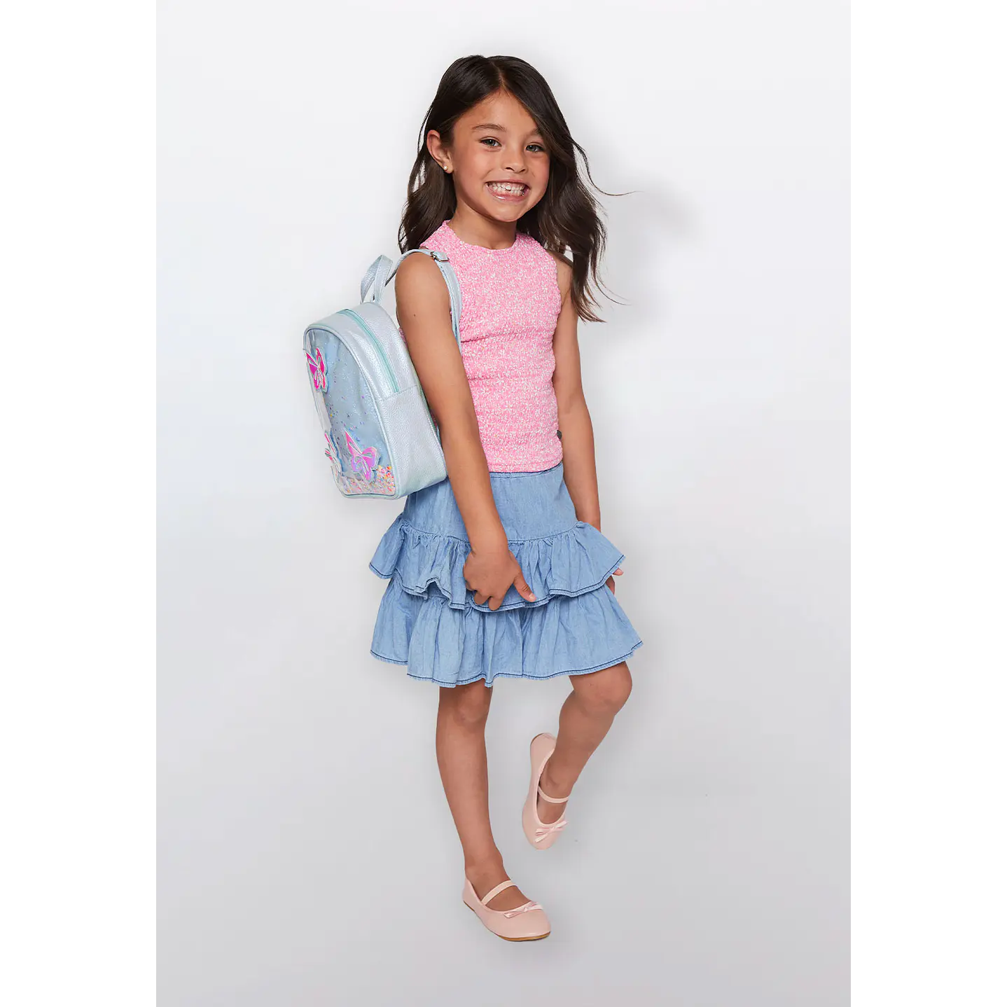 Polera Niña Panal Moda Rosado Familyshop 2