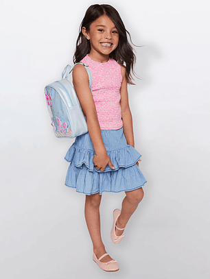 Polera Niña Panal Moda Rosado Familyshop