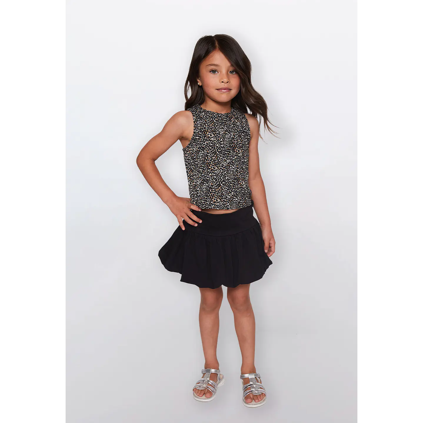 Faldas Niña Globo Negro Familyshop 2