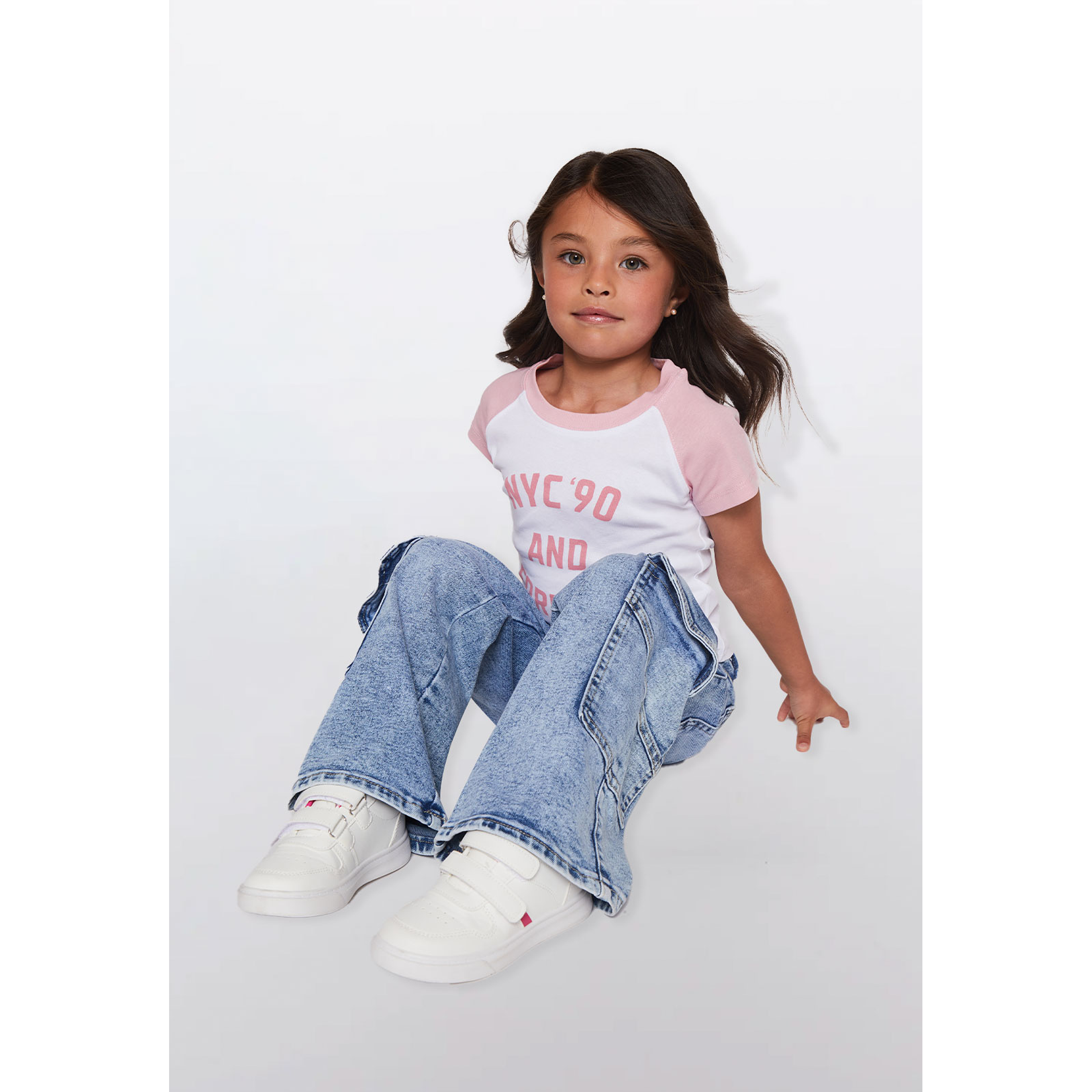 Jeans Cargo Niña Azul Familyshop 3