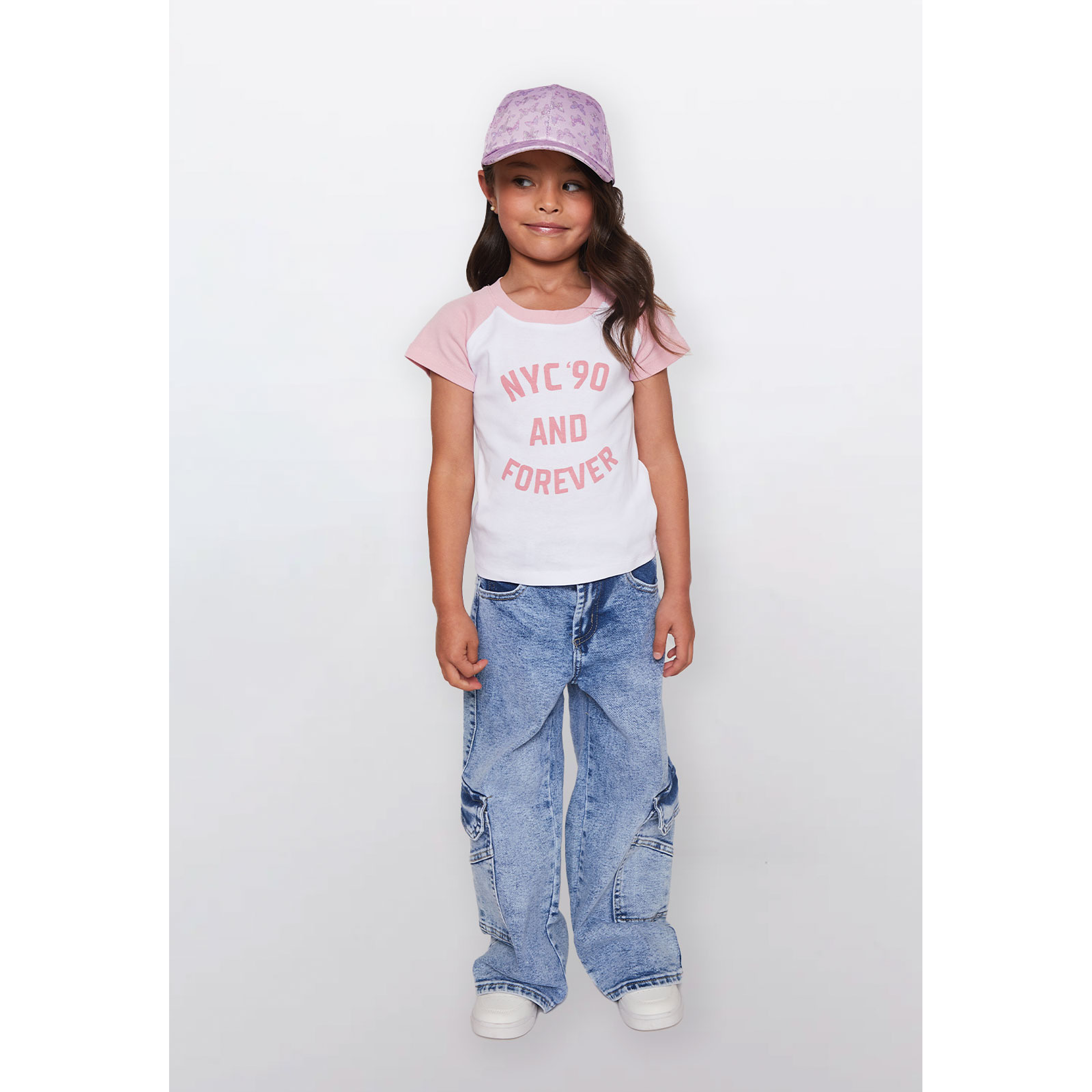 Polera Niña College Blanco Familyshop 2