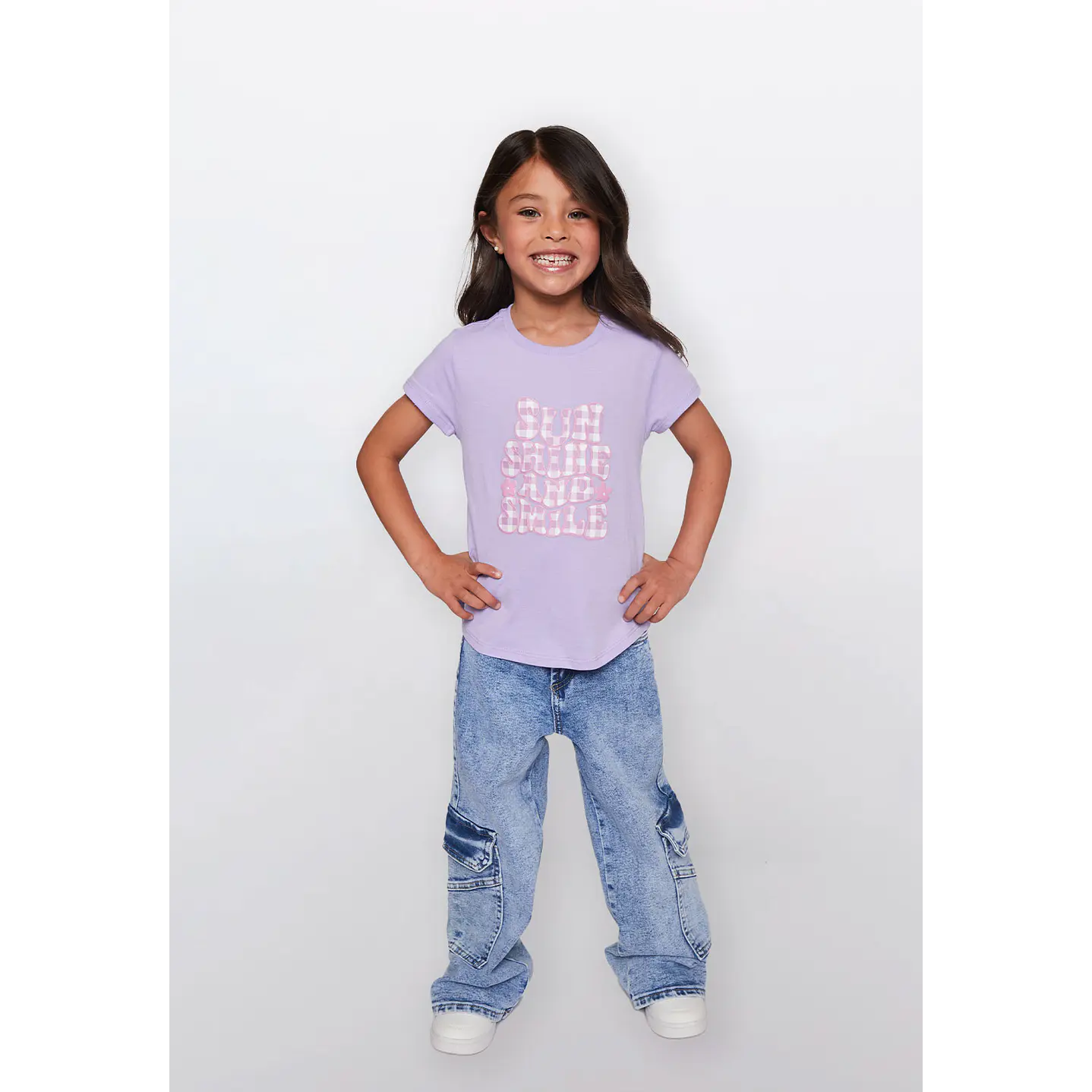 Polera Niña Puff Summer Lila Familyshop 2