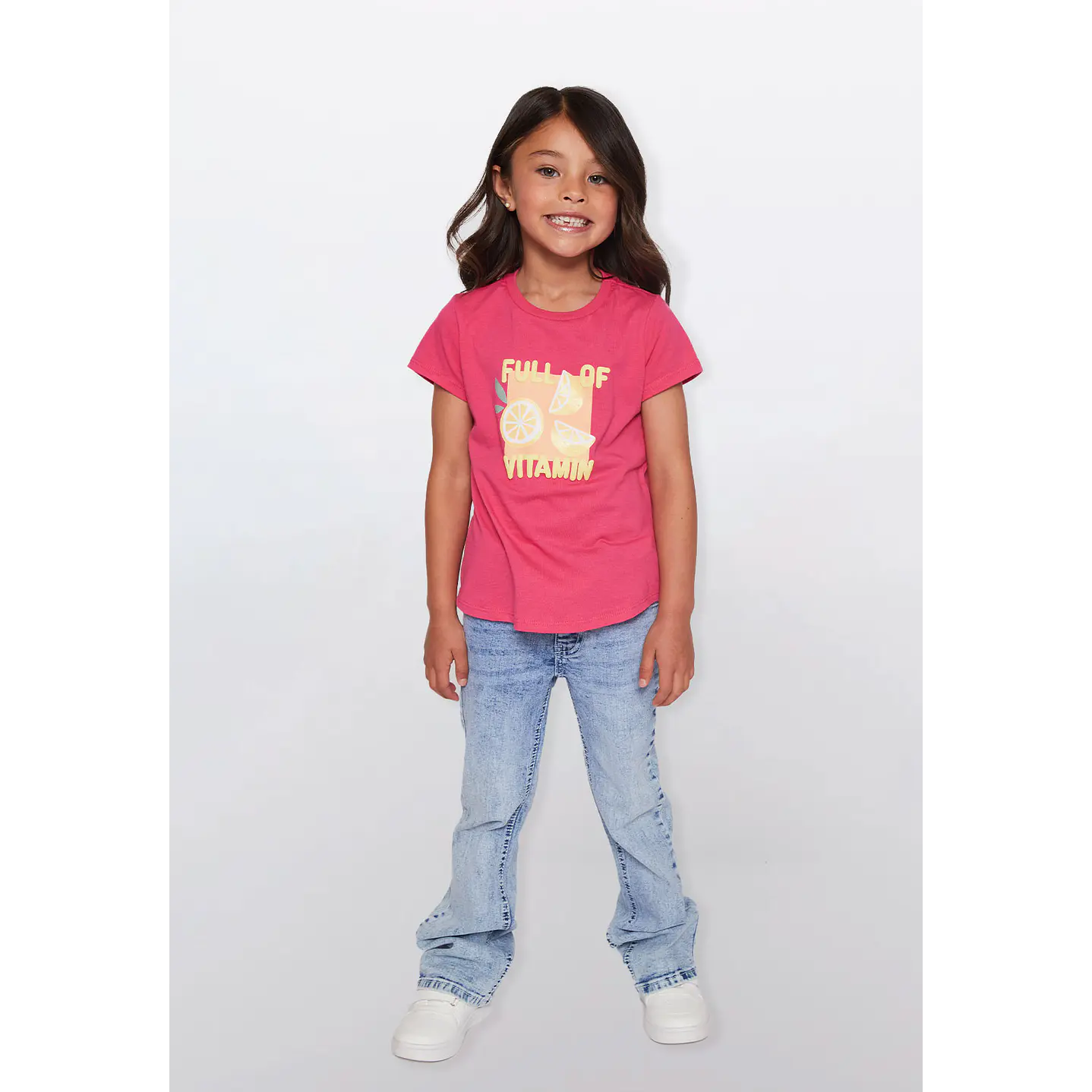 Jeans Flare Niña Azul Familyshop 3
