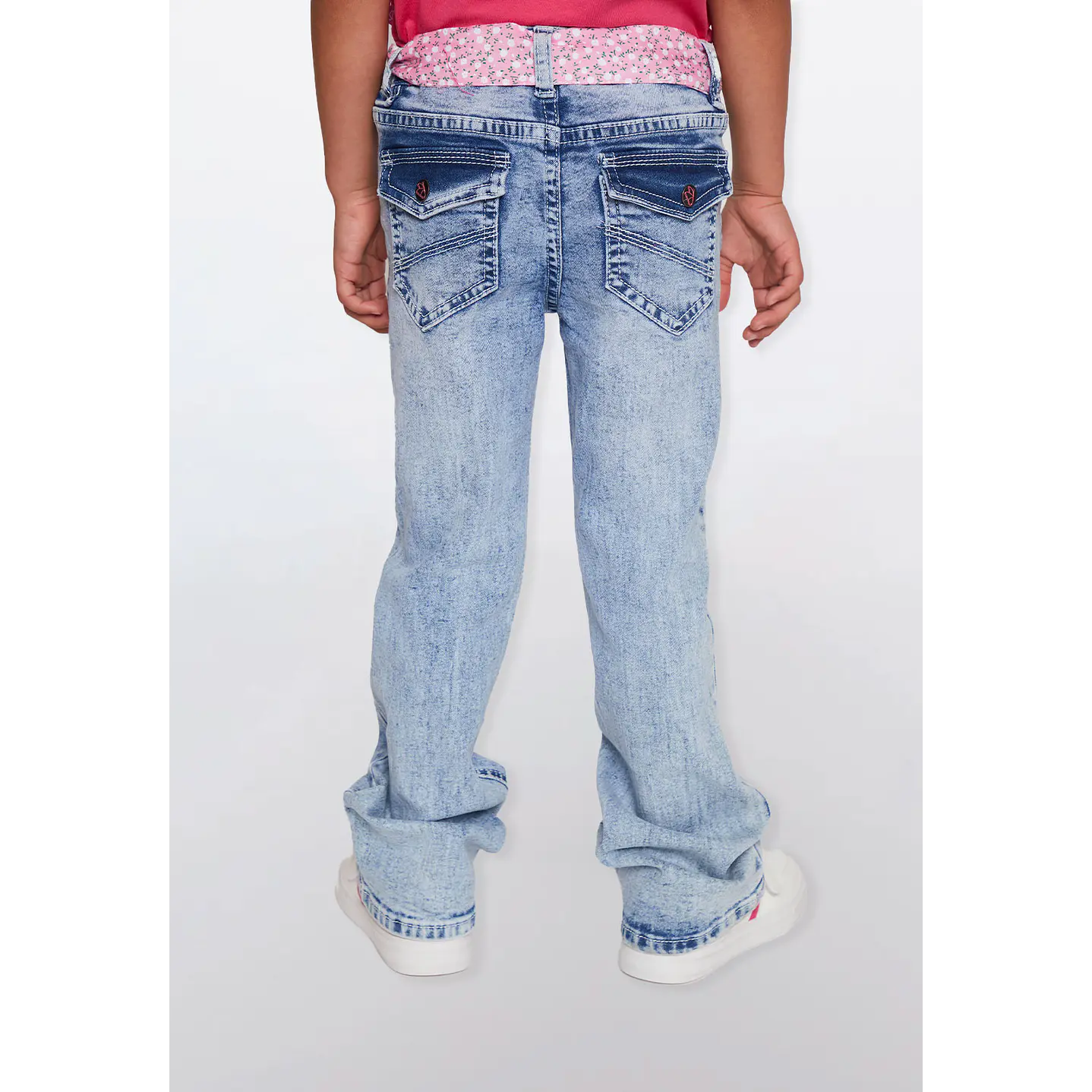 Jeans Flare Niña Azul Familyshop 2