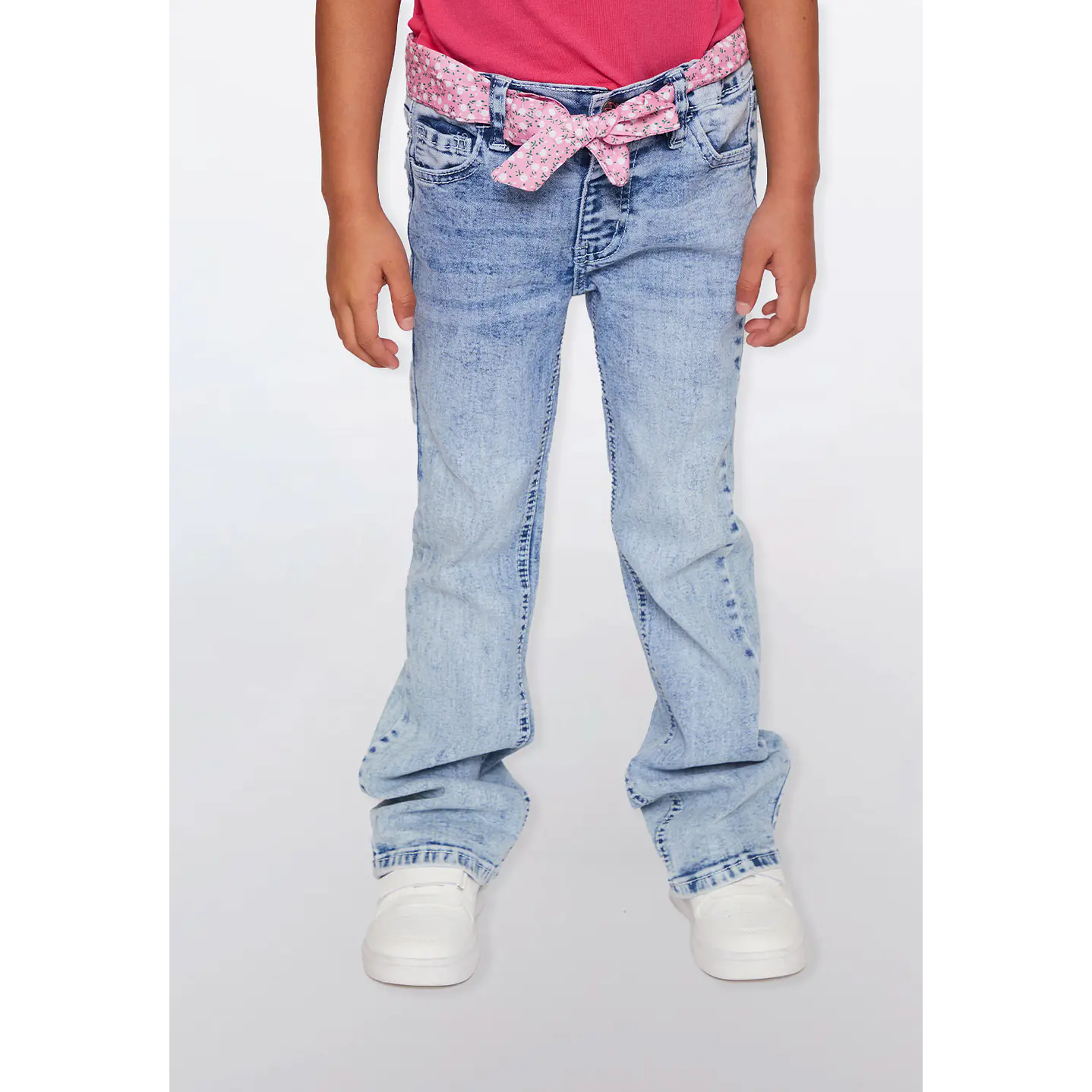 Jeans Flare Niña Azul Familyshop 1