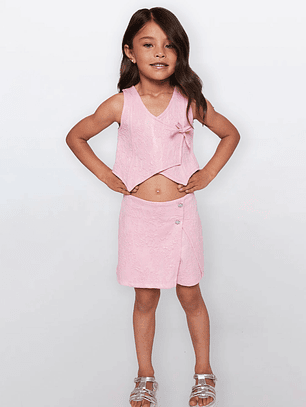 Vest Niña Fantasía Rosado Familyshop