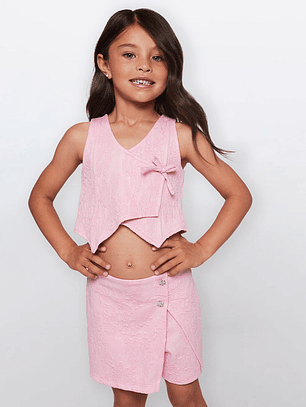 Vest Niña Fantasía Rosado Familyshop