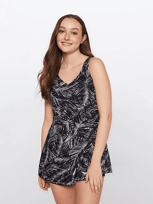 Traje De Baño Mini Mujer Negro Familyshop