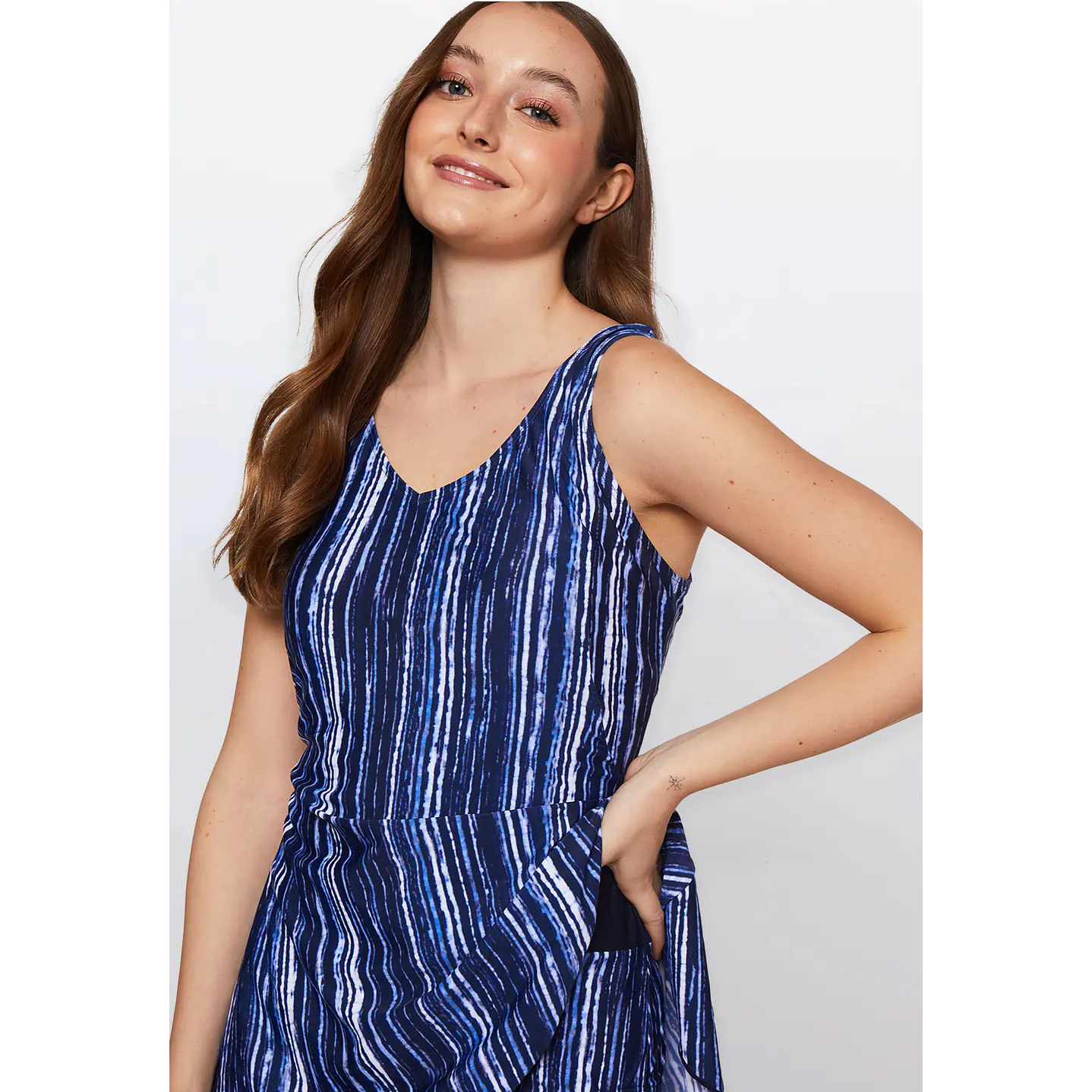 Traje De Baño Mini Mujer Azul Familyshop 4