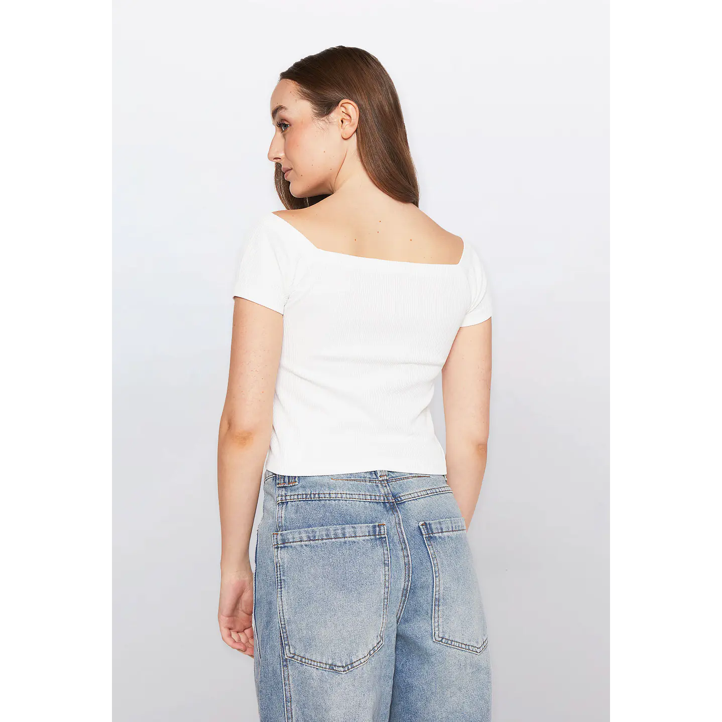 Polera Mujer Escote Crudo Familyshop 3