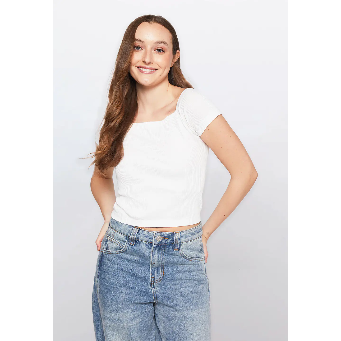 Polera Mujer Escote Crudo Familyshop 4
