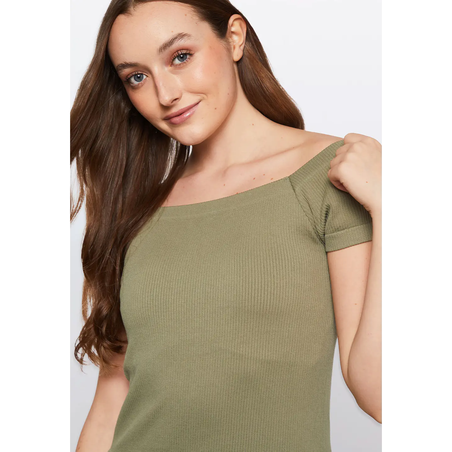 Polera Mujer Escote Verde Familyshop 4