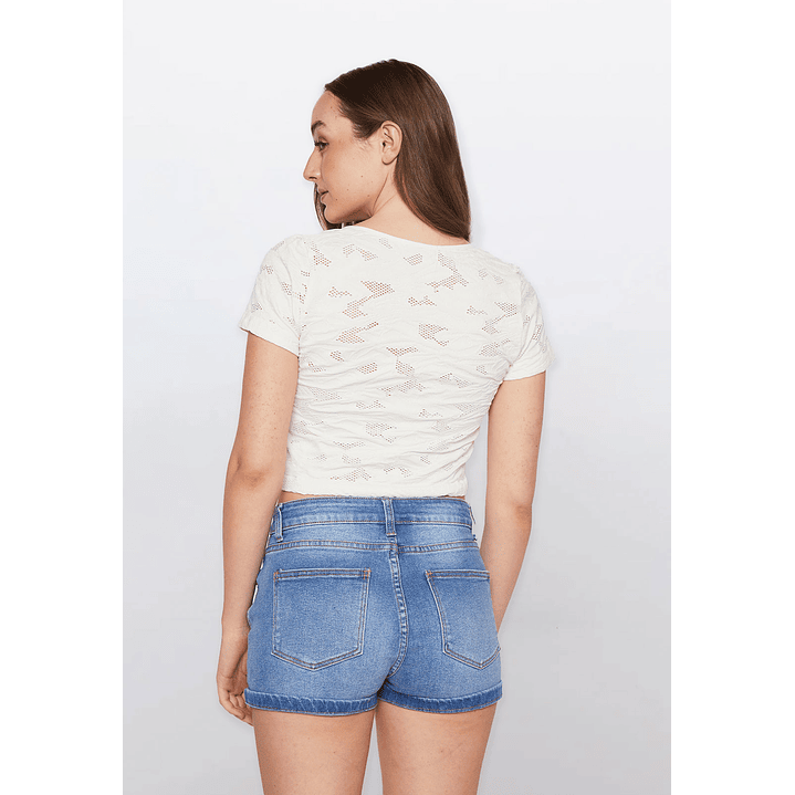 Polera Mujer Seamless Crudo Familyshop 3