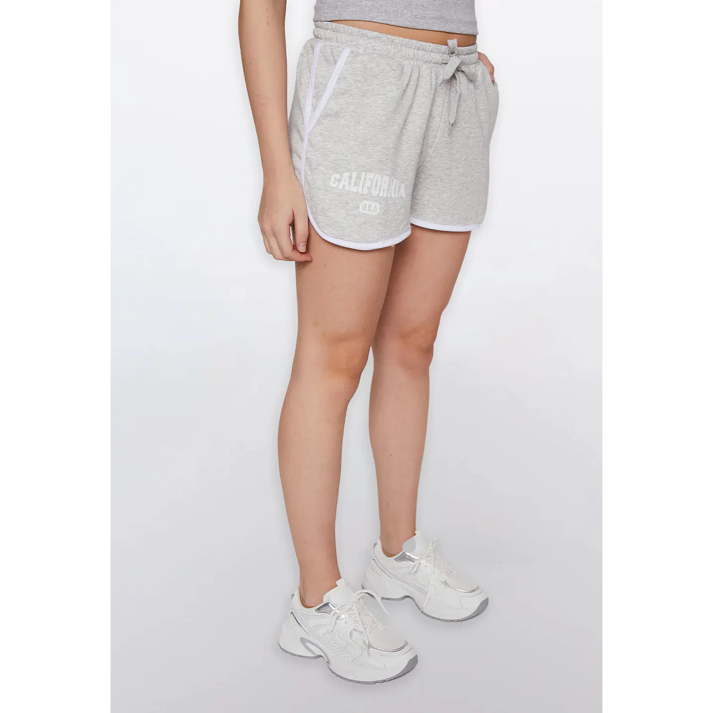 Short Mujer Vivo Gris Familyshop 1
