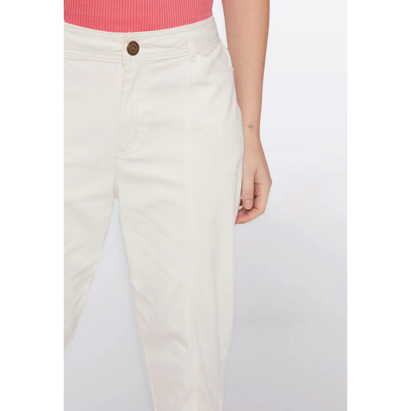 Pantalón Mujer Crudo Familyshop 4