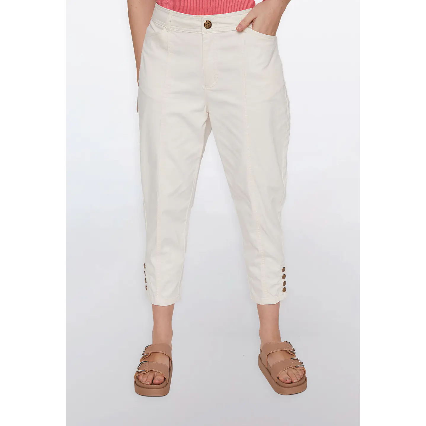 Pantalón Mujer Crudo Familyshop 1