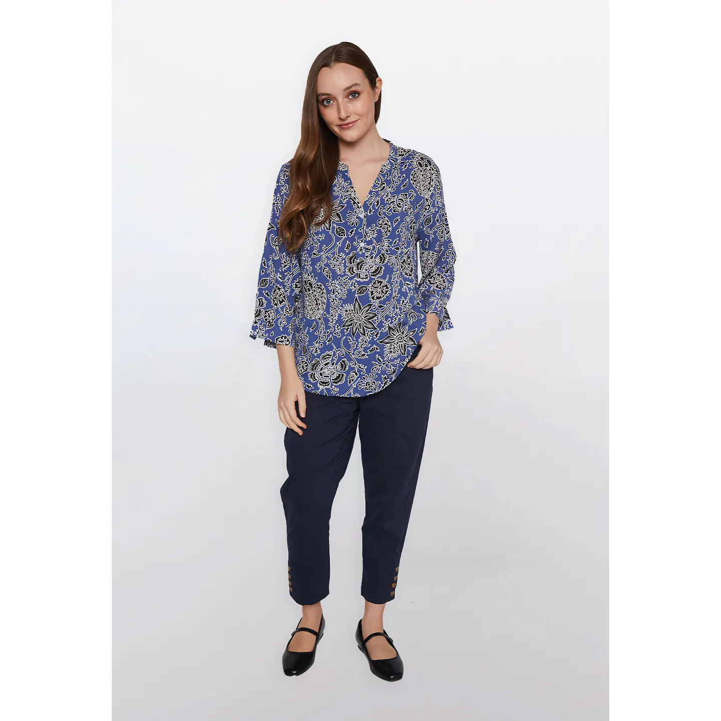Pantalón Mujer Azul Familyshop 4