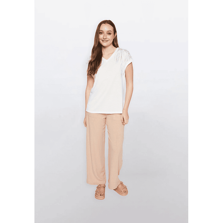 Polera Mujer Gold Hombro Crudo Familyshop 2