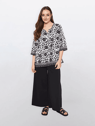 Blusa Mujer Manga 3/4 Crudo Familyshop