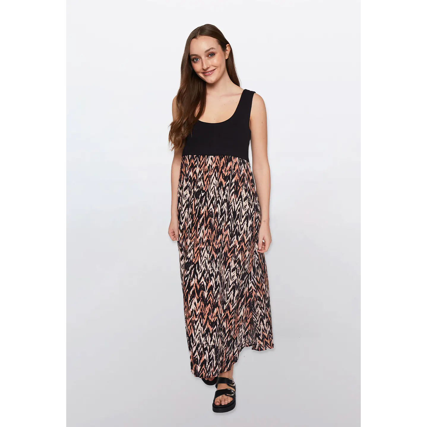 Vestido Mujer Largo Crudo Familyshop 1