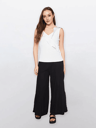 Polera Mujer Sin Mangas Crudo Familyshop