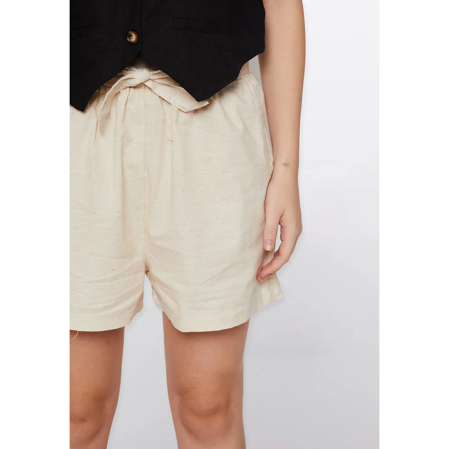Short Mujer Tiro Alto Crudo Familyshop 4