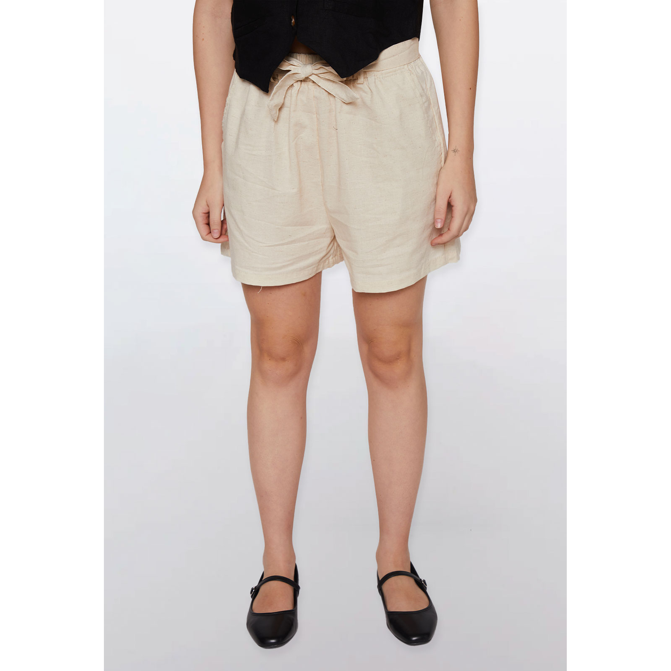 Short Mujer Tiro Alto Crudo Familyshop 1