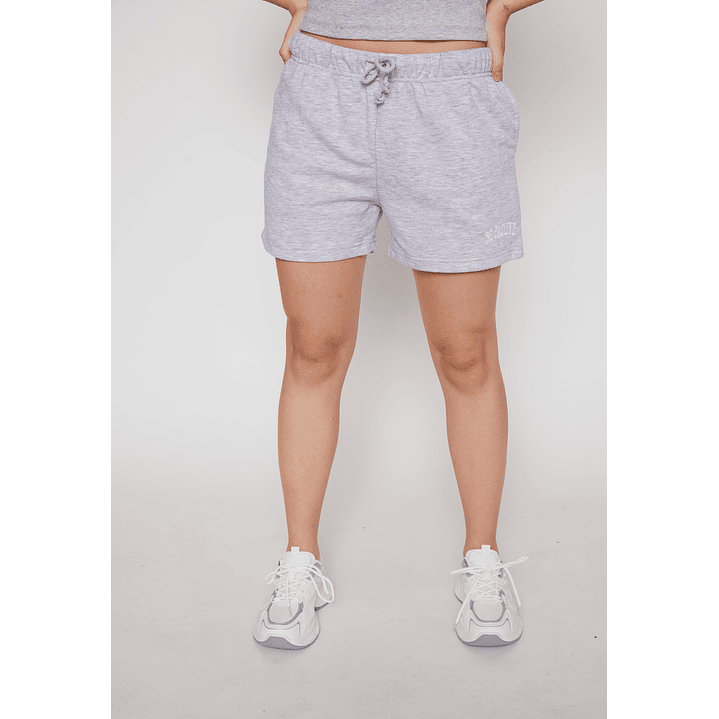 Short Mujer Sport Gris Familyshop 1