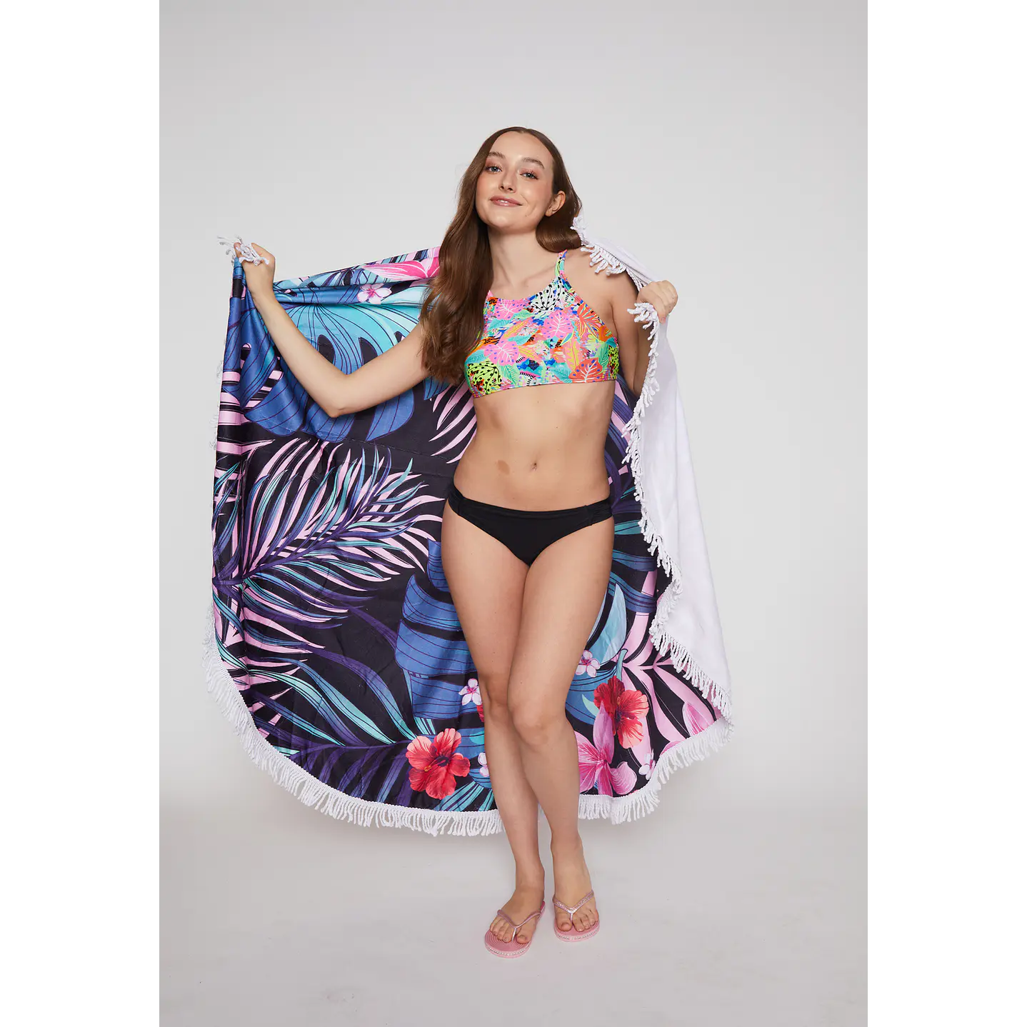 Traje De Baño 2 Piezas Helter  Mujer Fucsia Familyshop 4
