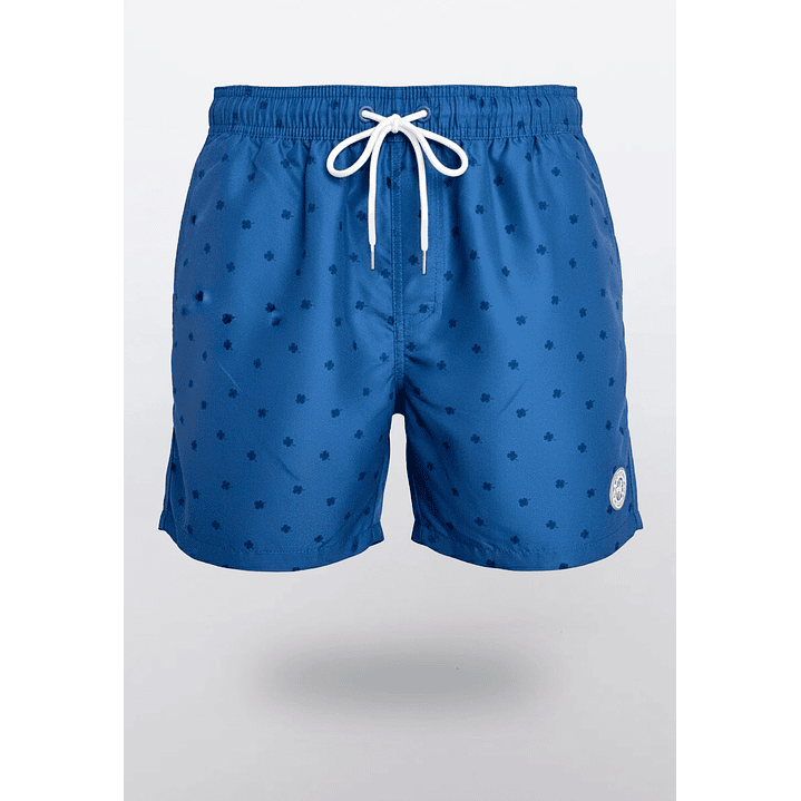 Traje De Baño Hombre Print Figuras Azul Familyshop 1